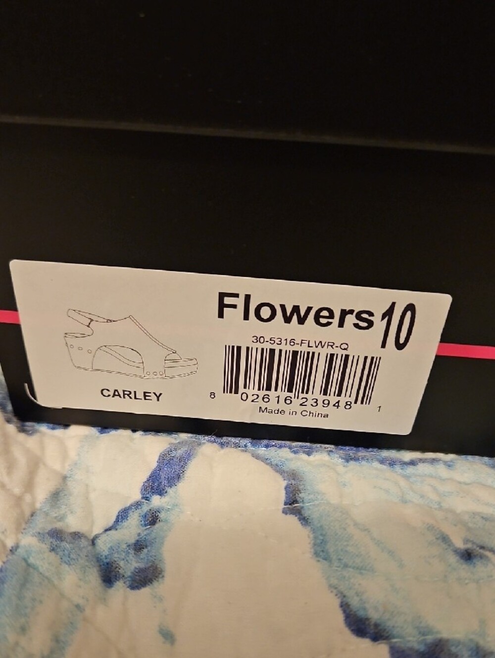 Corkys Floral Multicolor Cork Wedge Sandals - Picture 2 of 4